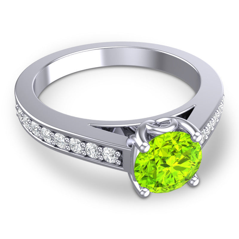 Peridot and Diamond