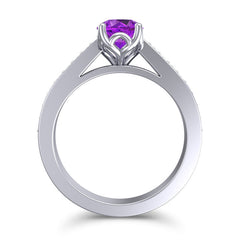Amethyst and Diamond