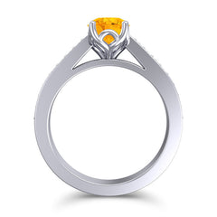Citrine and Diamond