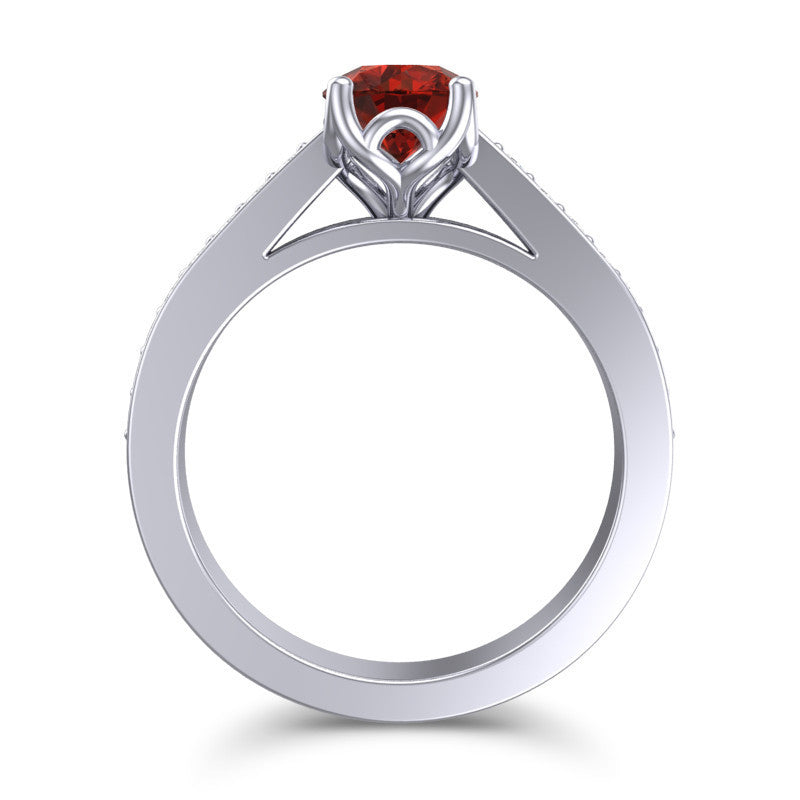 Garnet and Diamond