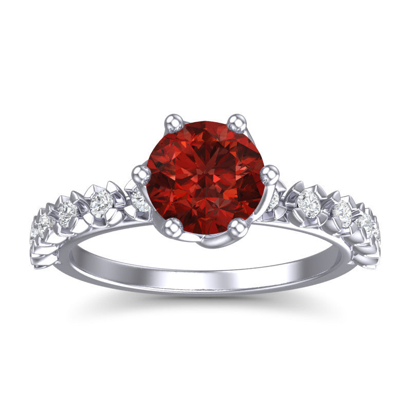 Garnet and Diamond