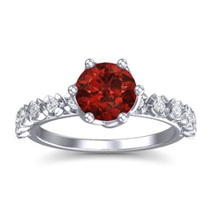 Garnet and Diamond