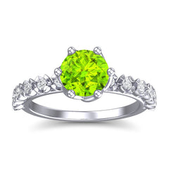 Peridot and Diamond