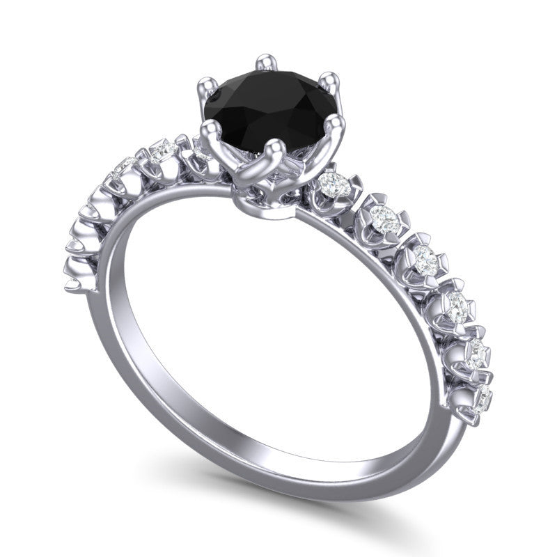 Black Onyx and Diamond
