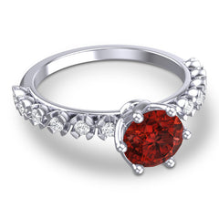 Garnet and Diamond