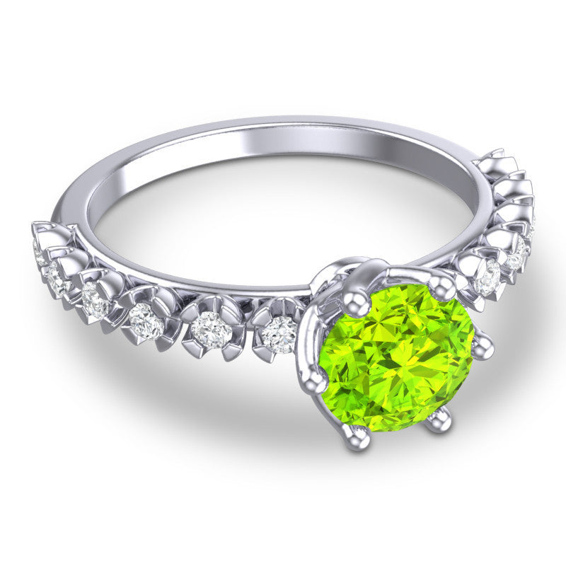Peridot and Diamond