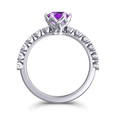 Amethyst and Diamond