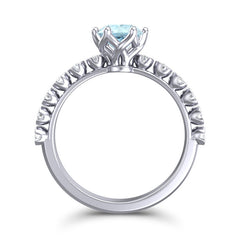 Aquamarine and Diamond