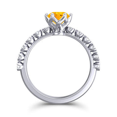 Citrine and Diamond