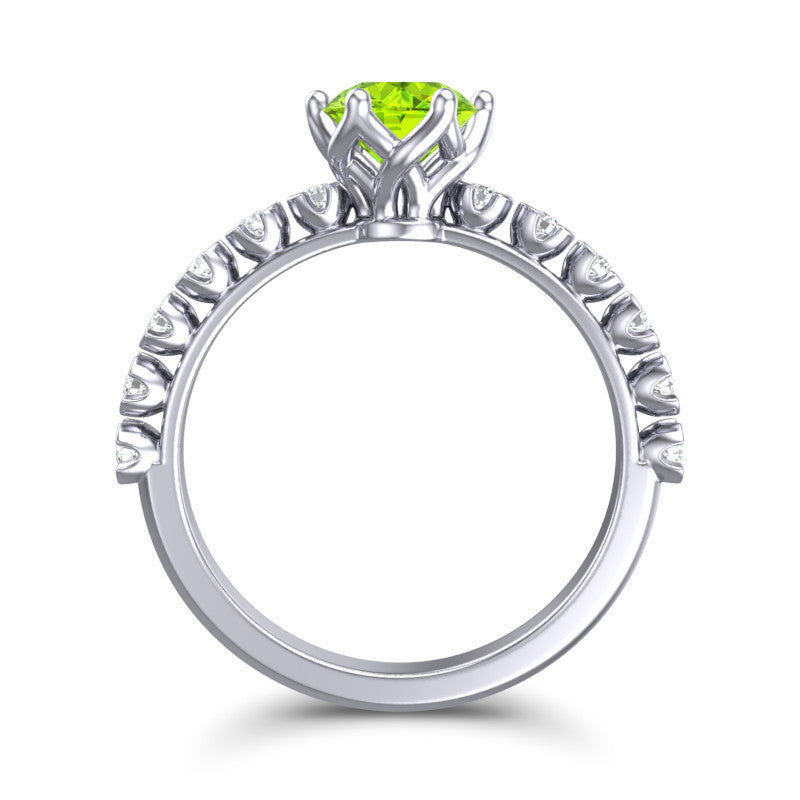 Peridot and Diamond
