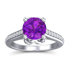 Amethyst and Diamond