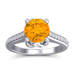 Citrine and Diamond