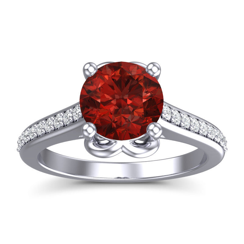 Garnet and Diamond