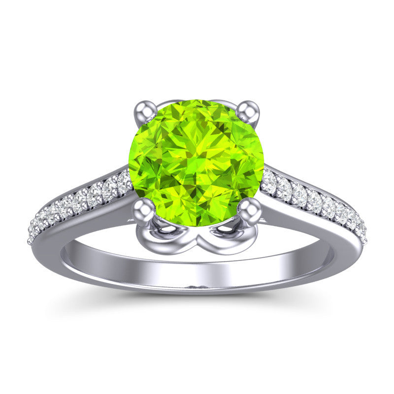 Peridot and Diamond