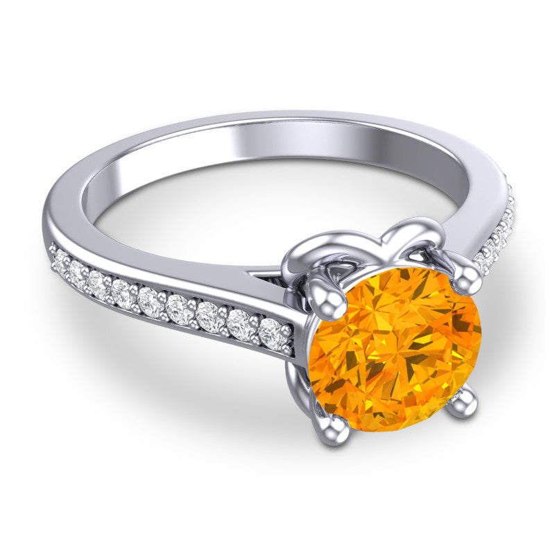 Citrine and Diamond