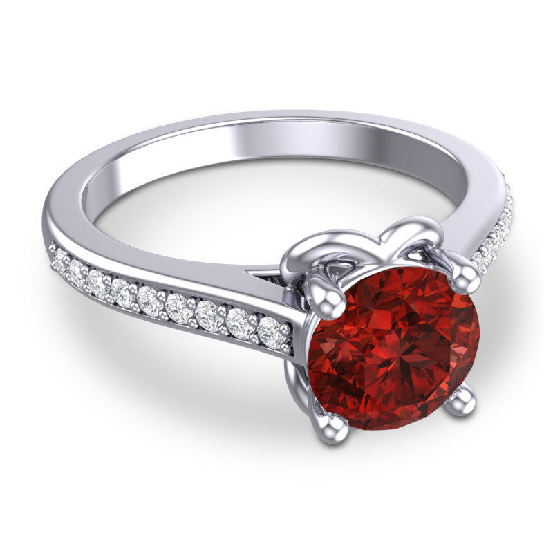 Garnet and Diamond