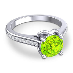 Peridot and Diamond