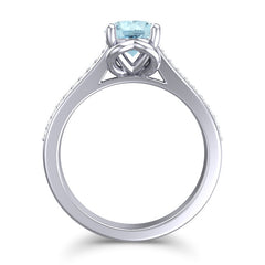 Aquamarine and Diamond