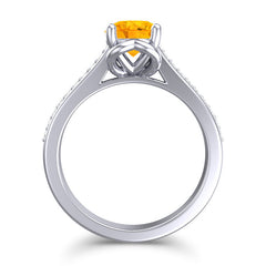 Citrine and Diamond