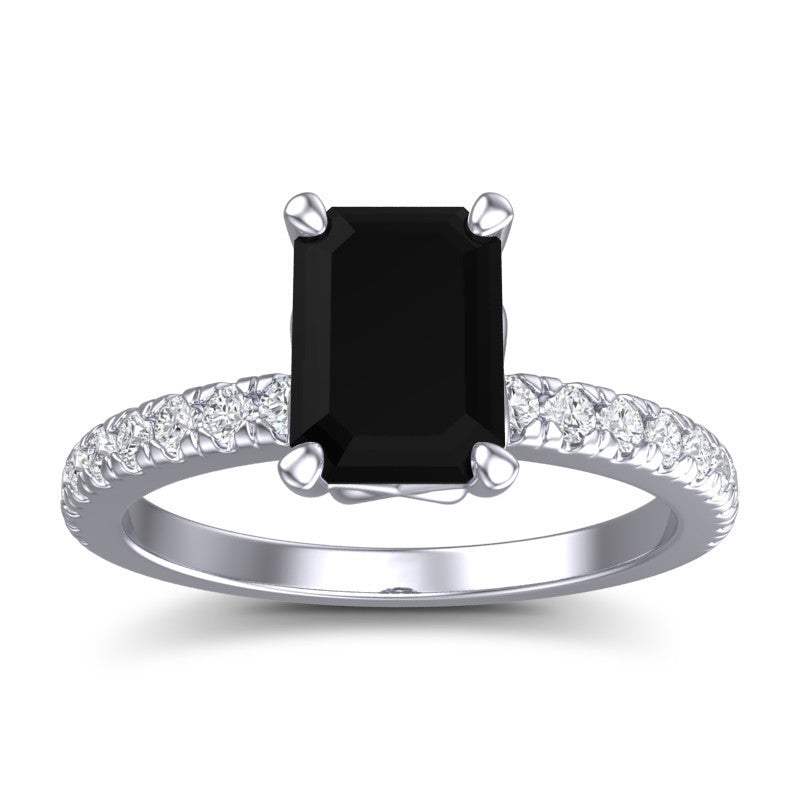 Black Onyx and Diamond