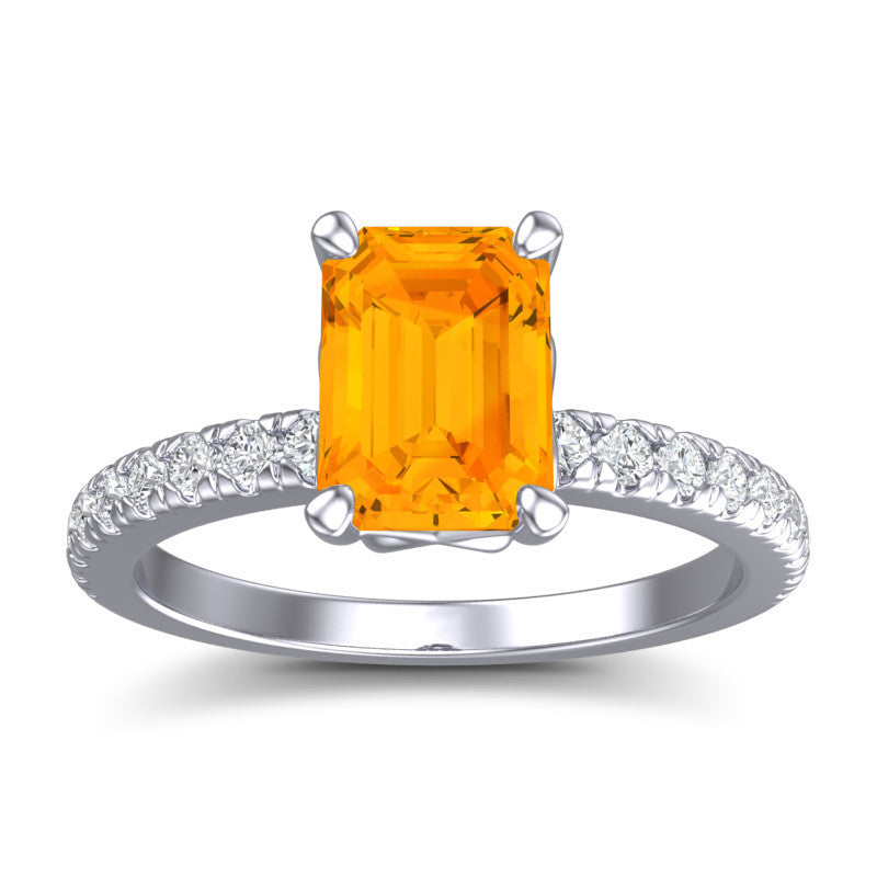 Citrine and Diamond