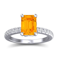 Citrine and Diamond