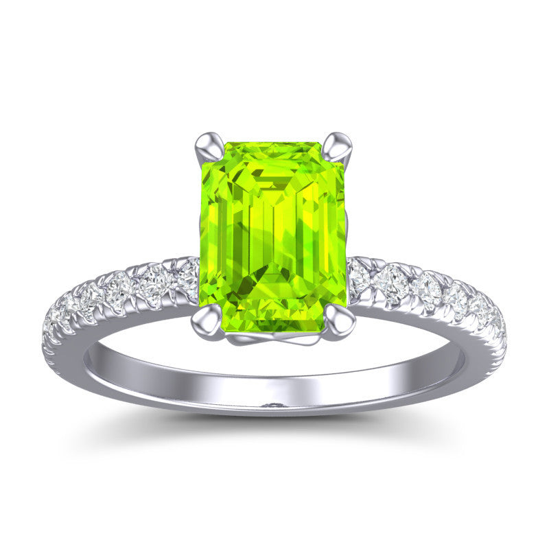 Peridot and Diamond