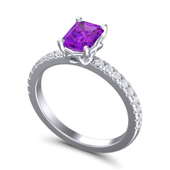 Amethyst and Diamond