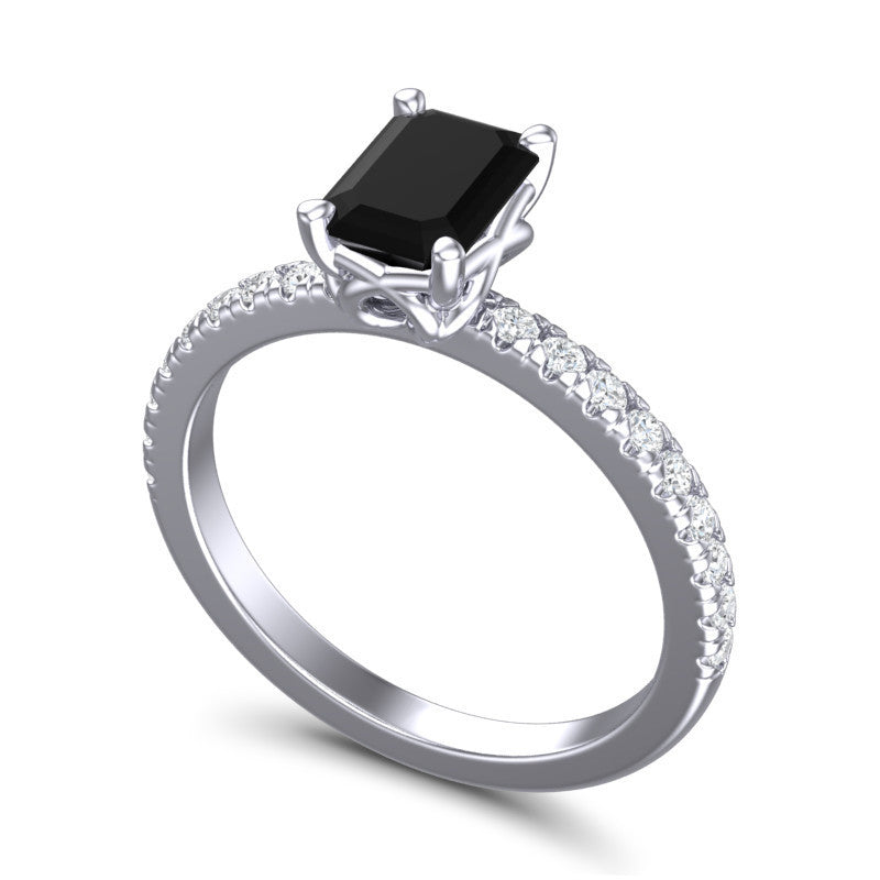 Black Onyx and Diamond