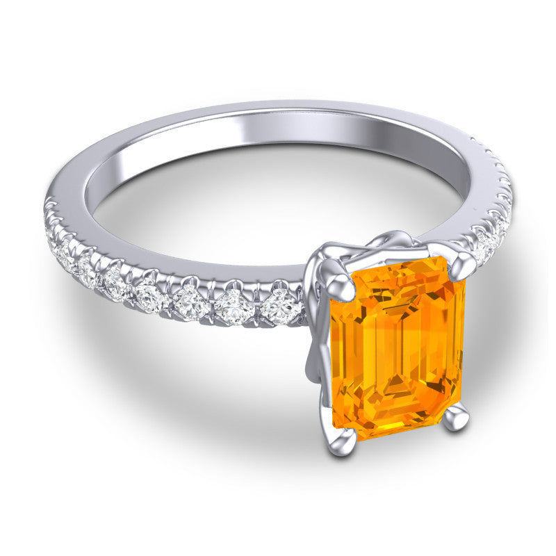 Citrine and Diamond