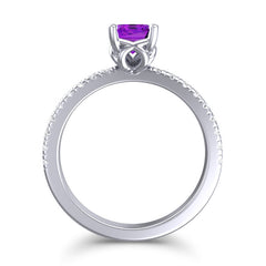 Amethyst and Diamond