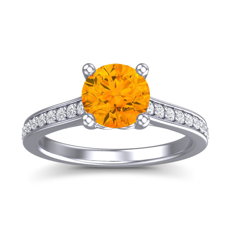 Citrine and Diamond