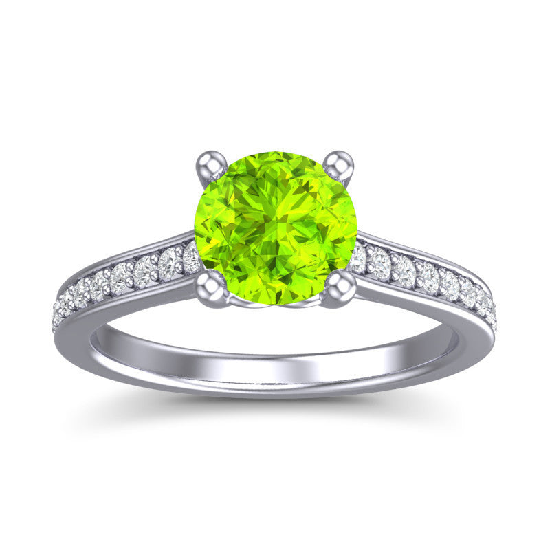 Peridot and Diamond