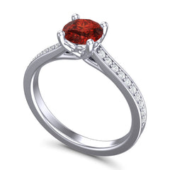 Garnet and Diamond