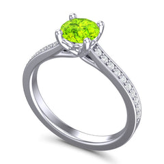 Peridot and Diamond