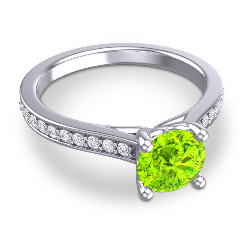Peridot and Diamond