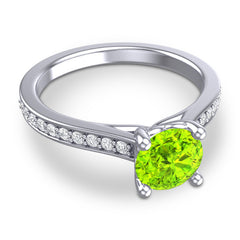 Peridot and Diamond