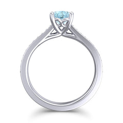 Aquamarine and Diamond