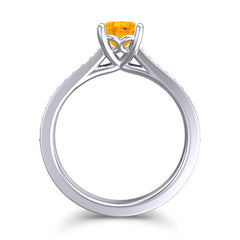 Citrine and Diamond