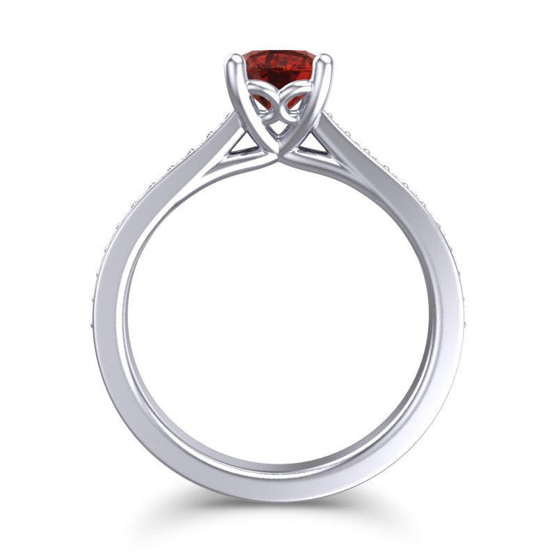 Garnet and Diamond