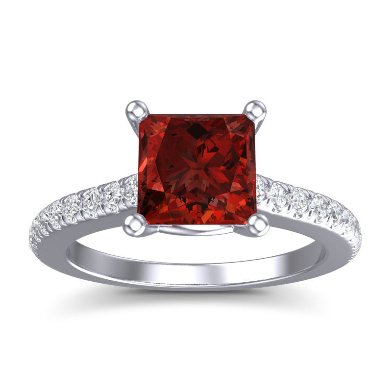 Garnet and Diamond