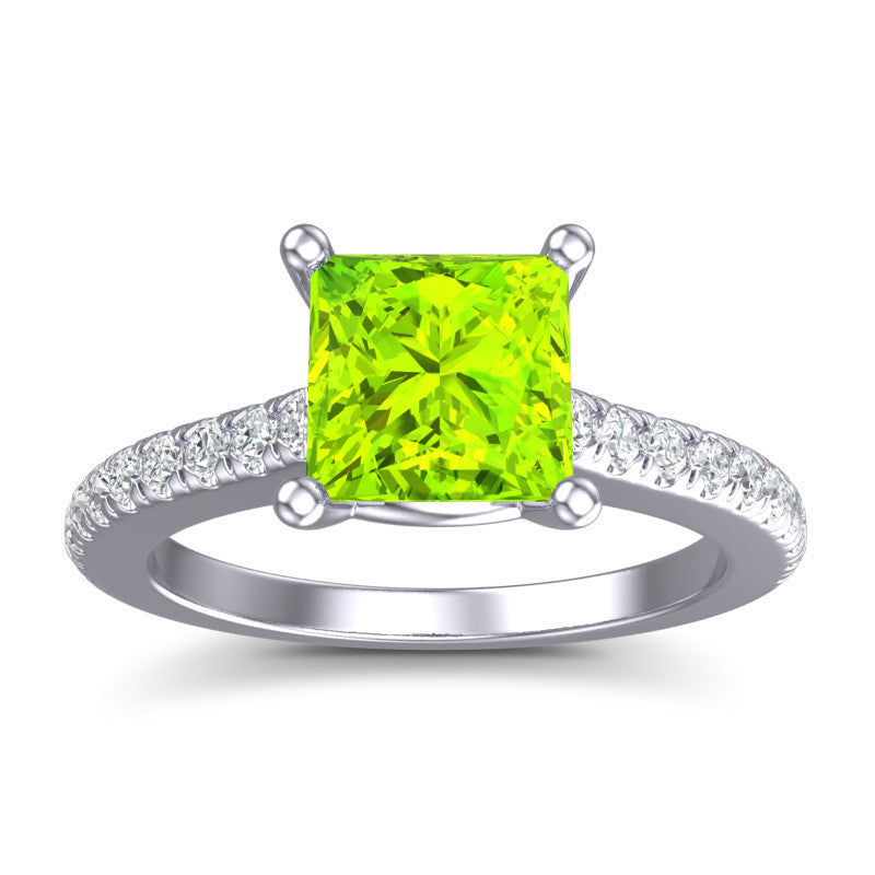 Peridot and Diamond