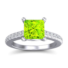 Peridot and Diamond