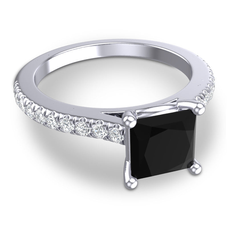 Black Onyx and Diamond