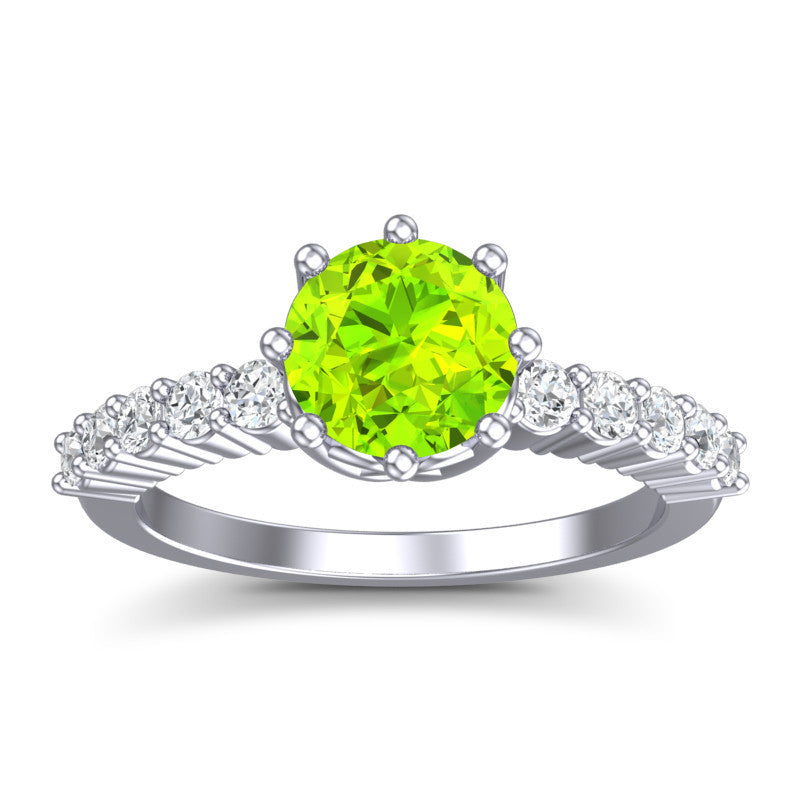 Peridot and Diamond