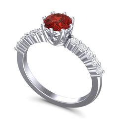 Garnet and Diamond