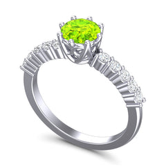 Peridot and Diamond