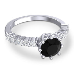 Black Onyx and Diamond