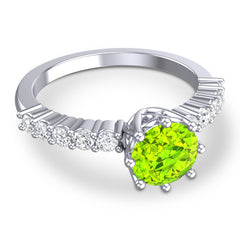 Peridot and Diamond