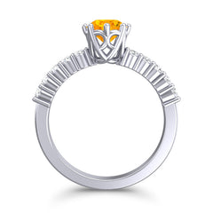 Citrine and Diamond